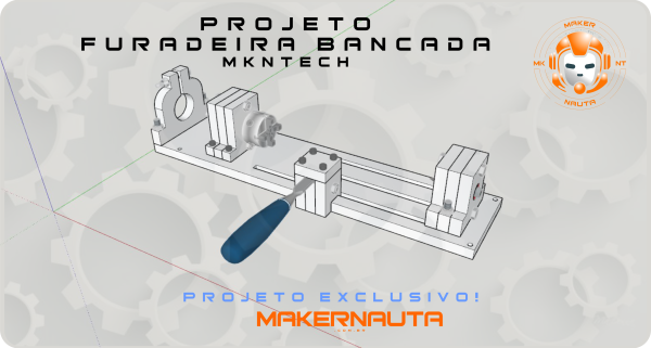 Projeto Torno Furadeira de Bancada