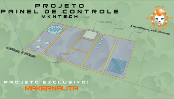 Mini Painel de Controle Cnc MKNTech